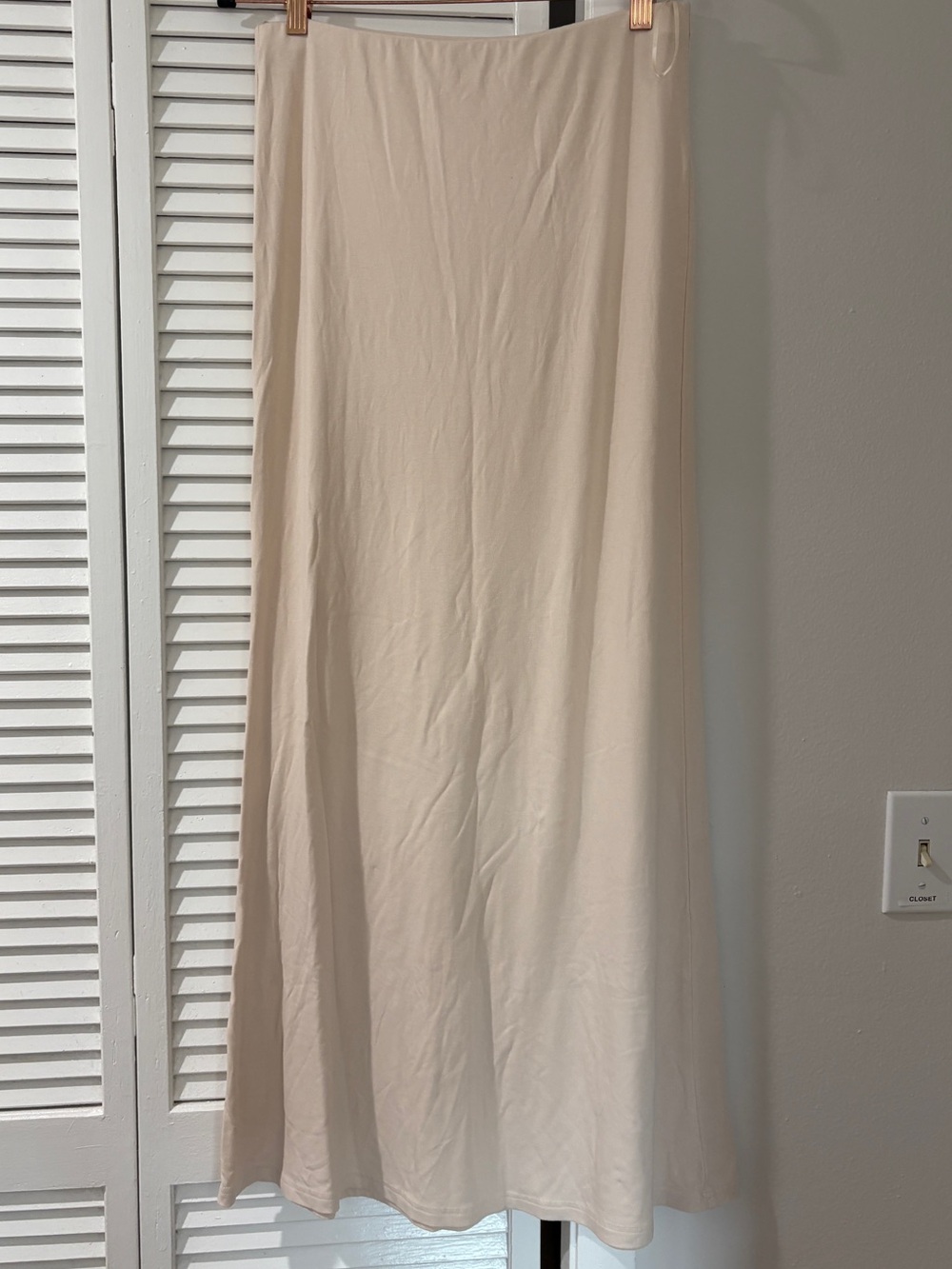 Honey Mango Classic Cream Maxi Skirt - Versatile Women's Skirt